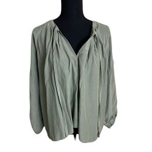 #141 PROLOGUE Oversized Rayon Blouse